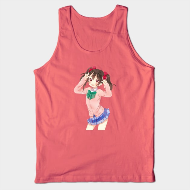 Anime girls Tank Top by Boiys